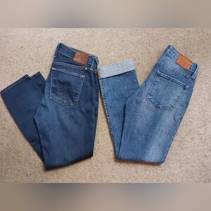 Brooke Straight & Sofia Skinny Lucky Brand Jeans size 2/26 both $25
